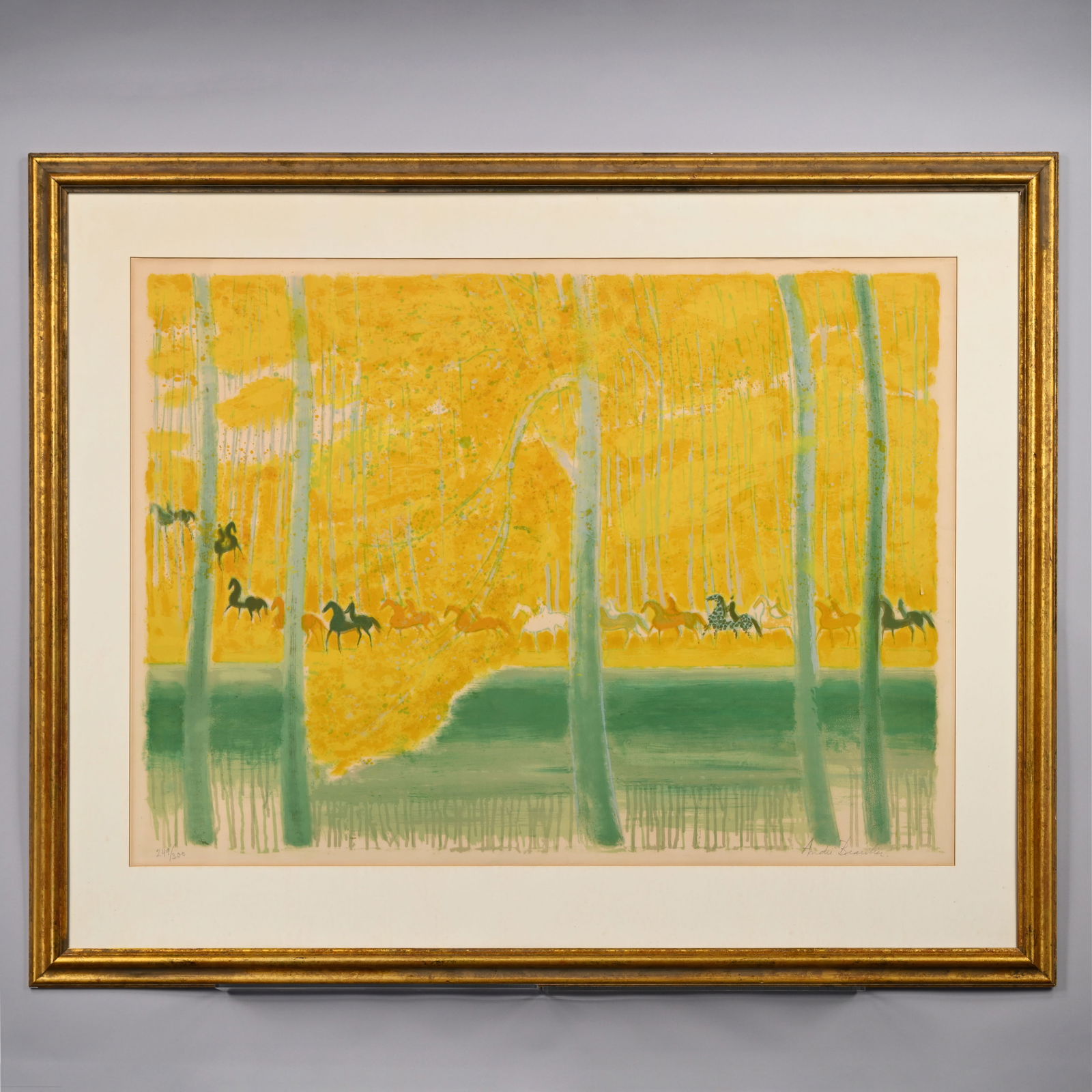 Andre Brasilier - Rides through Autumn Trees (1 of 4)