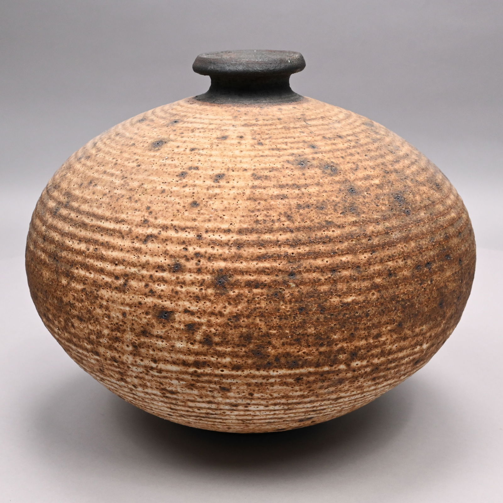 Vivika and Otto Heino-Stoneware Volcanic Weed Vase (1 of 8)