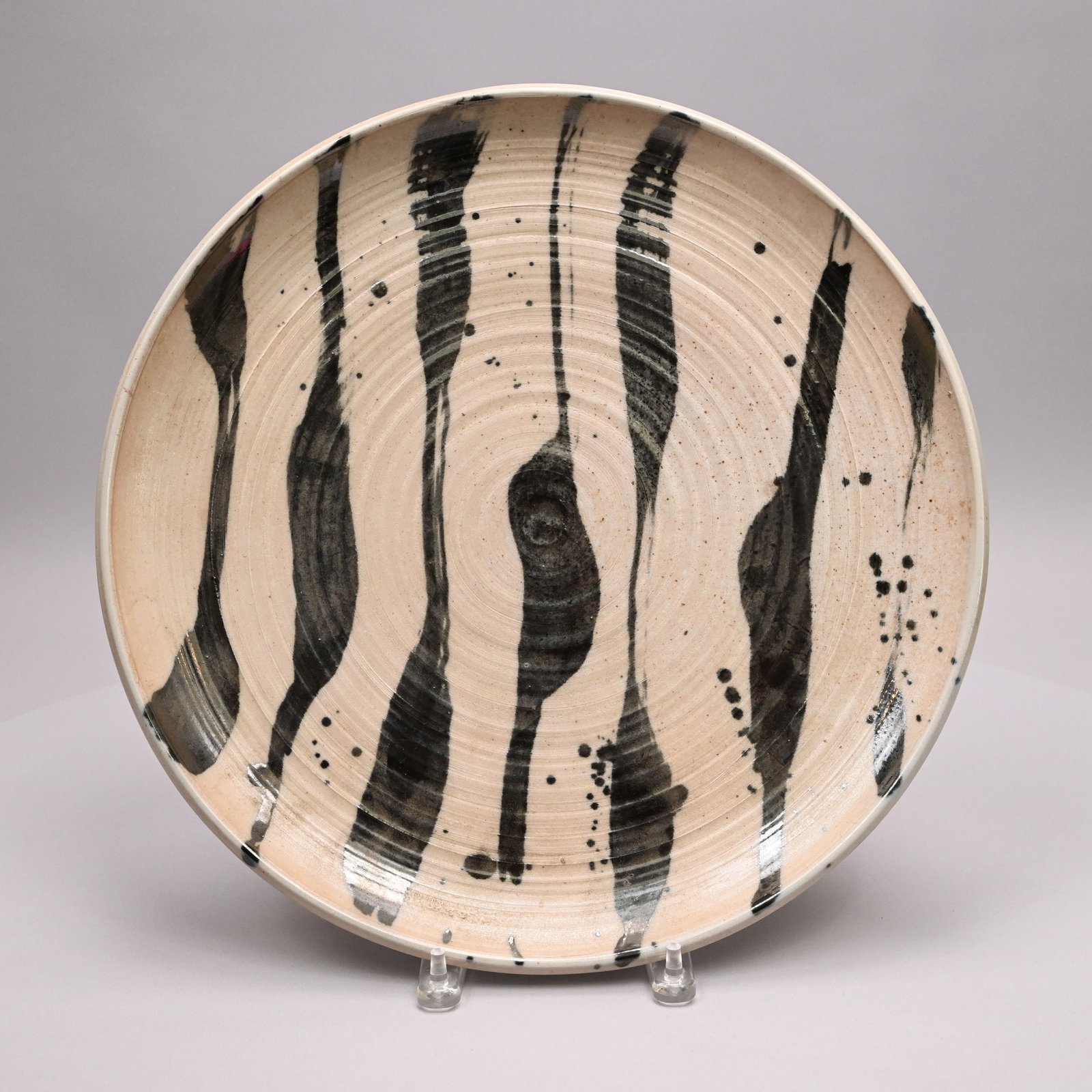 Vivika & Otto Heino - Stoneware Charger, 1990 (1 of 4)