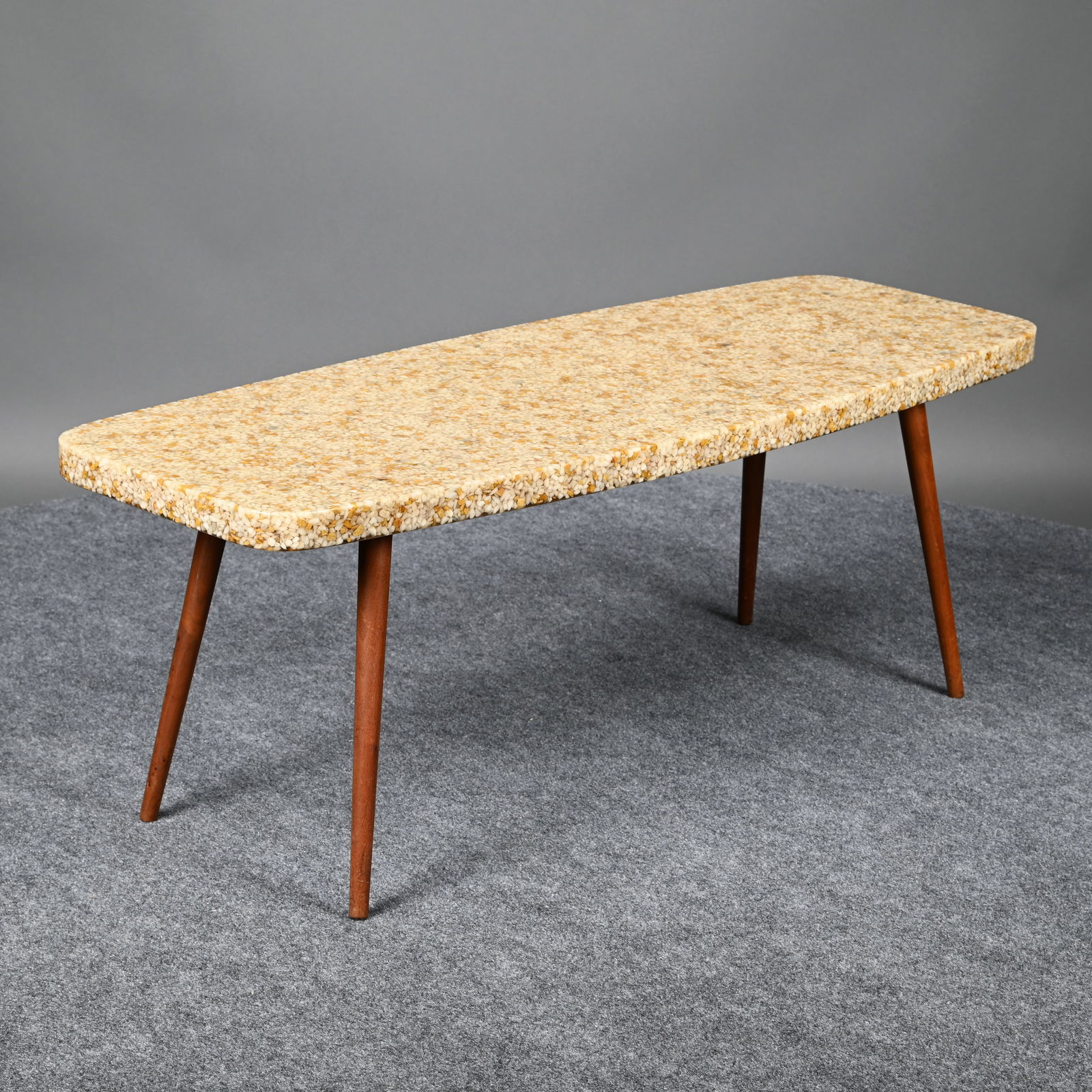 Mid-Century Modern Specimen Pebble Coffee Table (1 of 7)