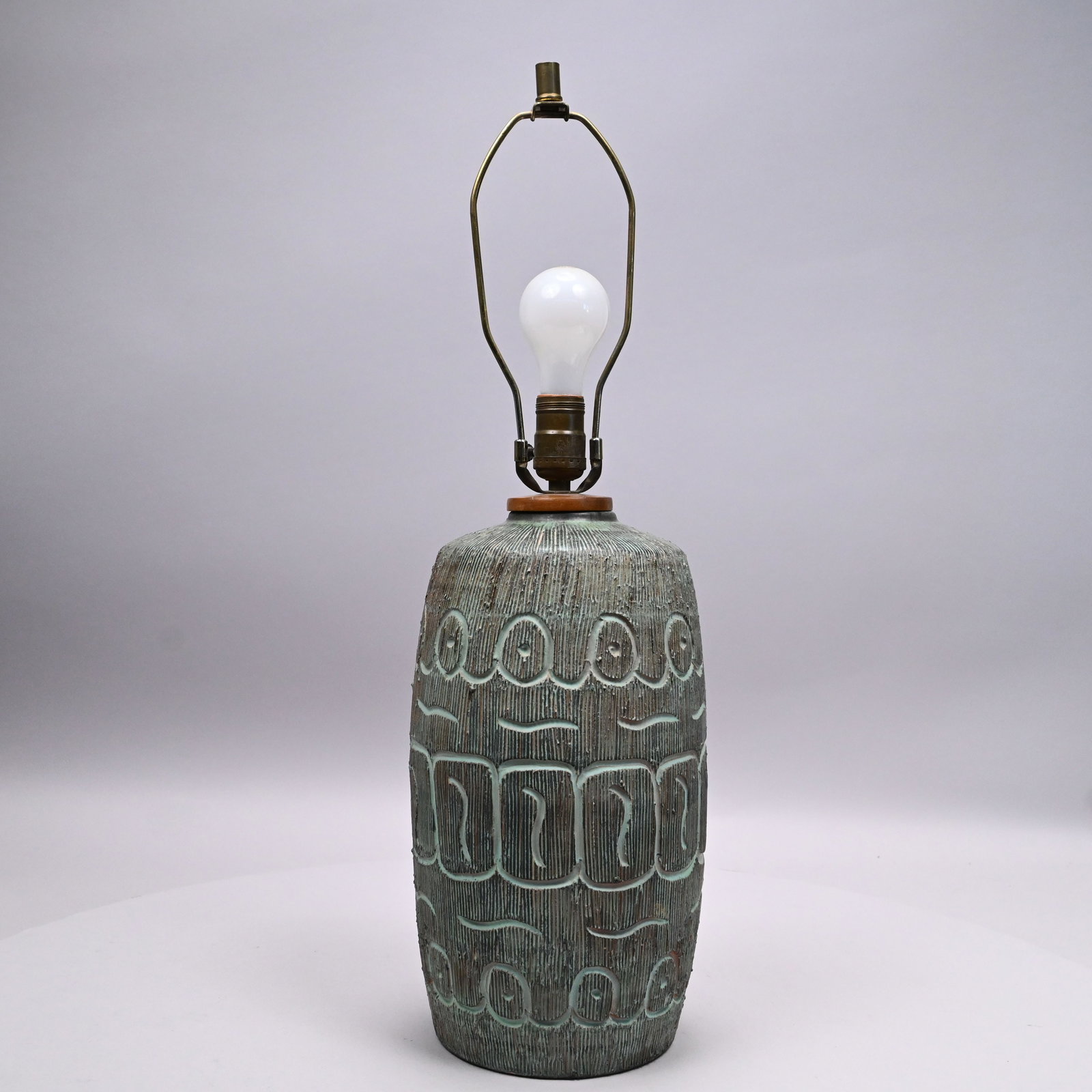 Mid-Century Modern Table Lamp, Attrib to Hal Lasky (1 of 6)