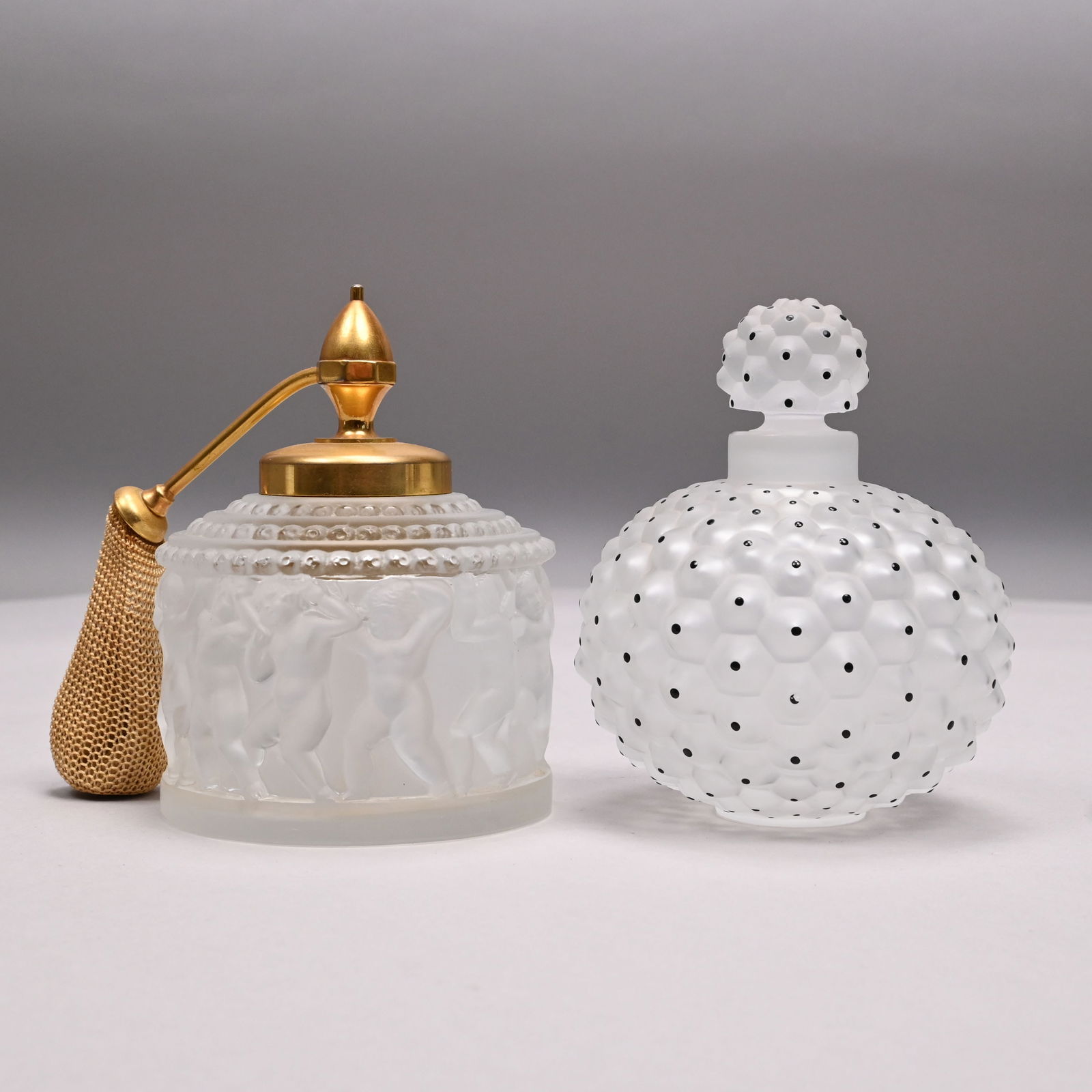 Two Lalique France Glass Perfume Bottles (1 of 13)