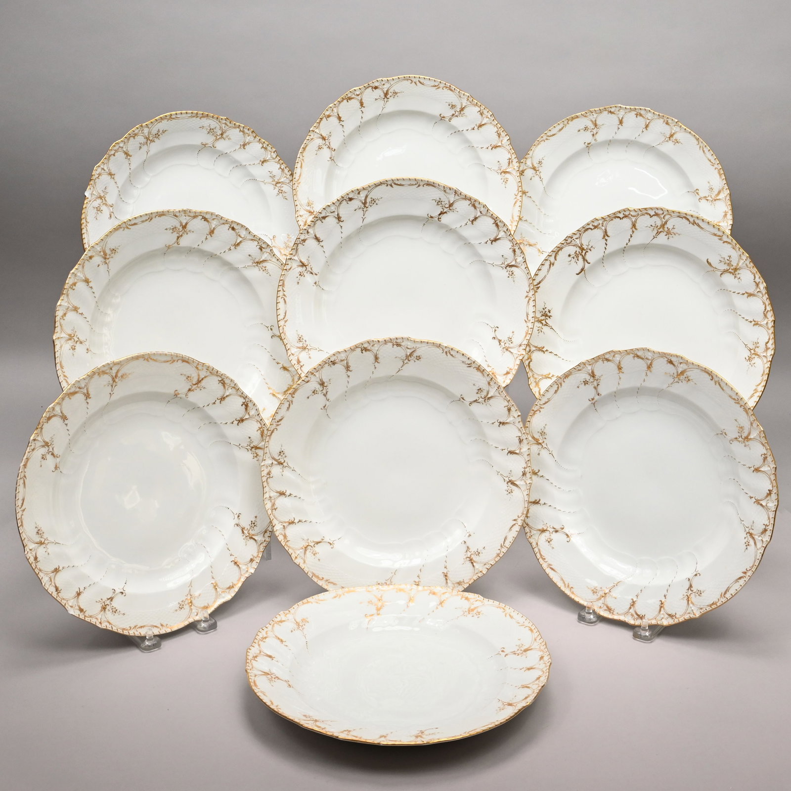 Set of Ten Berlin Porcelain (KPM) Plates (1 of 10)