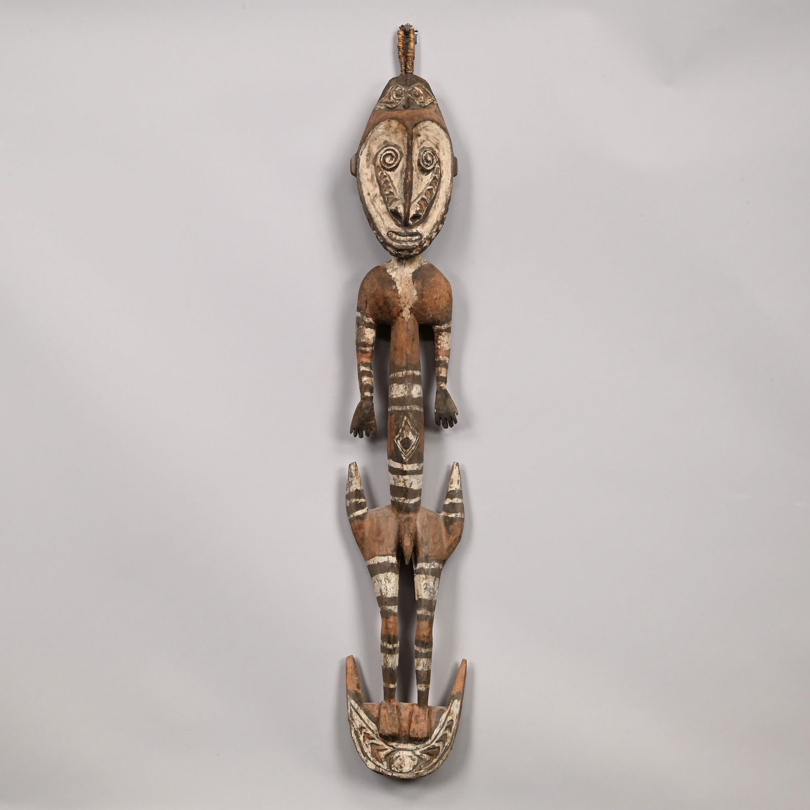 Papua New Guinea Sepik River Basket Hook Figure (1 of 5)