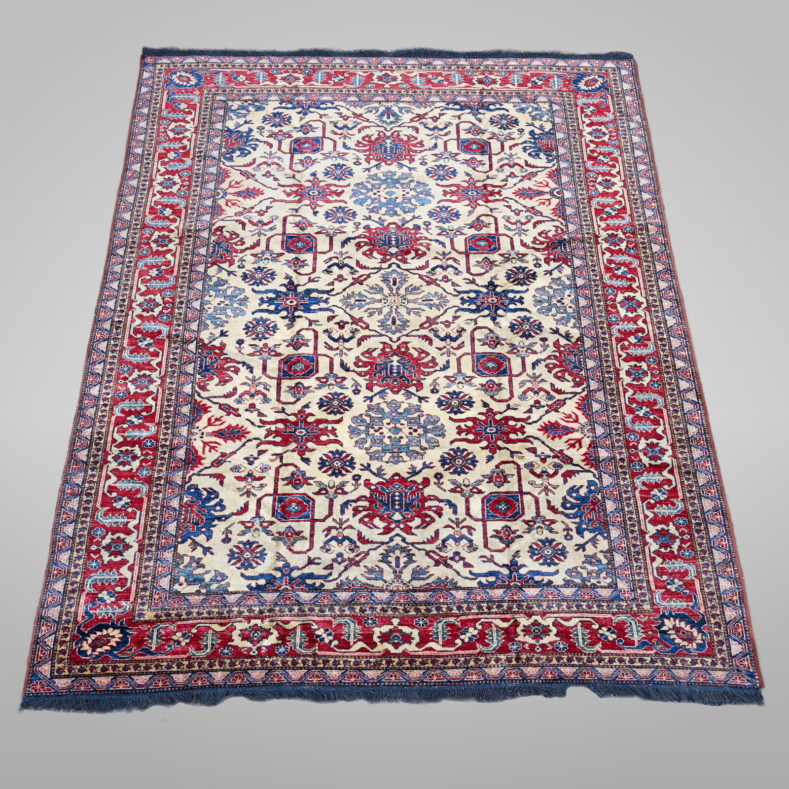 Semi-Antique Persian Heriz Carpet (1 of 11)