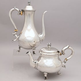 Tiffany & Co. Sterling Silver Tea and Coffeepot