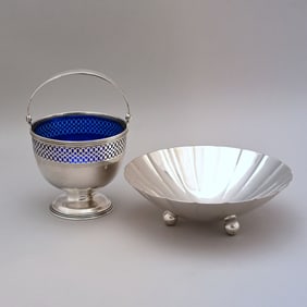Two Tiffany & Co. Sterling Silver Table Wares