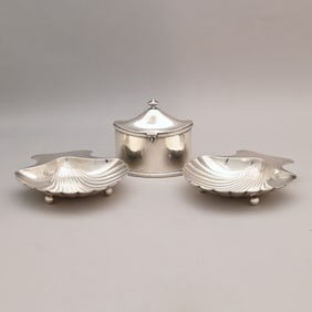 Three Tiffany & Co. Sterling Silver Serving Wares