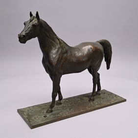 After Christopher Fratin - "Rainbow- Cheval Arabe"