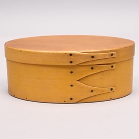 Shaker Three-Finger Oval Pantry Box