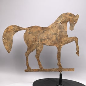 American Sheet Metal Prancing Horse Weathervane