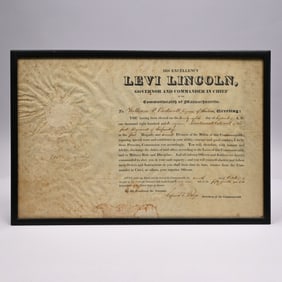 Infantry Appt. for William P. Endicott, Salem,1829
