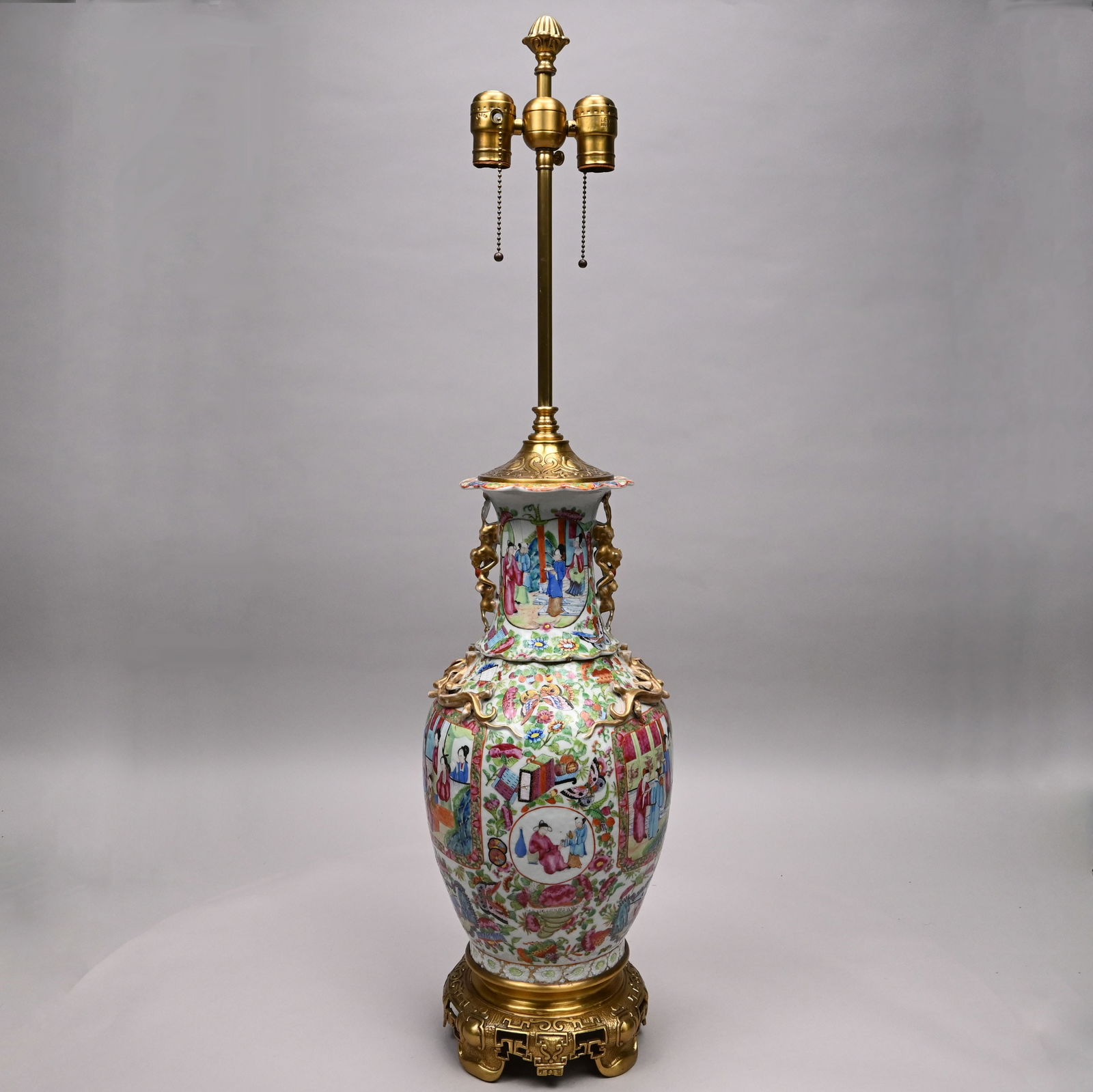 Chinese Export Porcelain Famille Rose Vase (1 of 11)