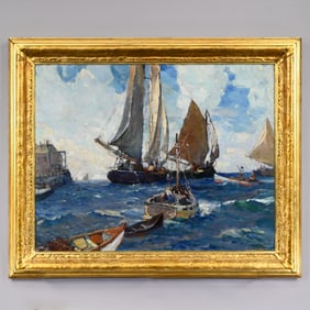Harry Aiken Vincent - "Bound for Georges Bank"
