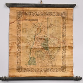 J.H. Colton - Map of New Hampshire