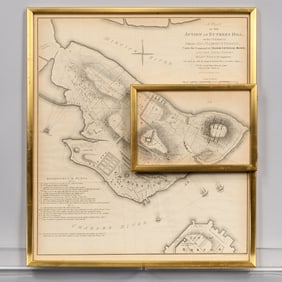 William Faden-"Plan of the Action at Bunkers Hill"