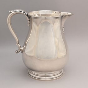 American Sterling Silver Water Pitcher, Gorham
