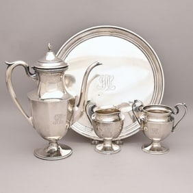 American Sterling Silver Four-Piece Coffee Service