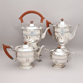American Silver Four-Piece Tea and Coffee Service