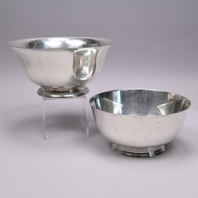 Two American Sterling Silver Bowls