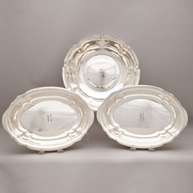 Three American Sterling Silver Serving Dishes