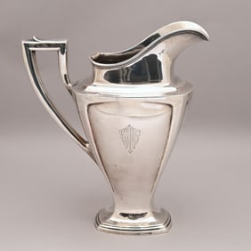 American Sterling Silver Water Pitcher