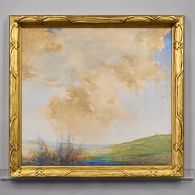 Charles R. Knapp - Clouds Over a Shoreline