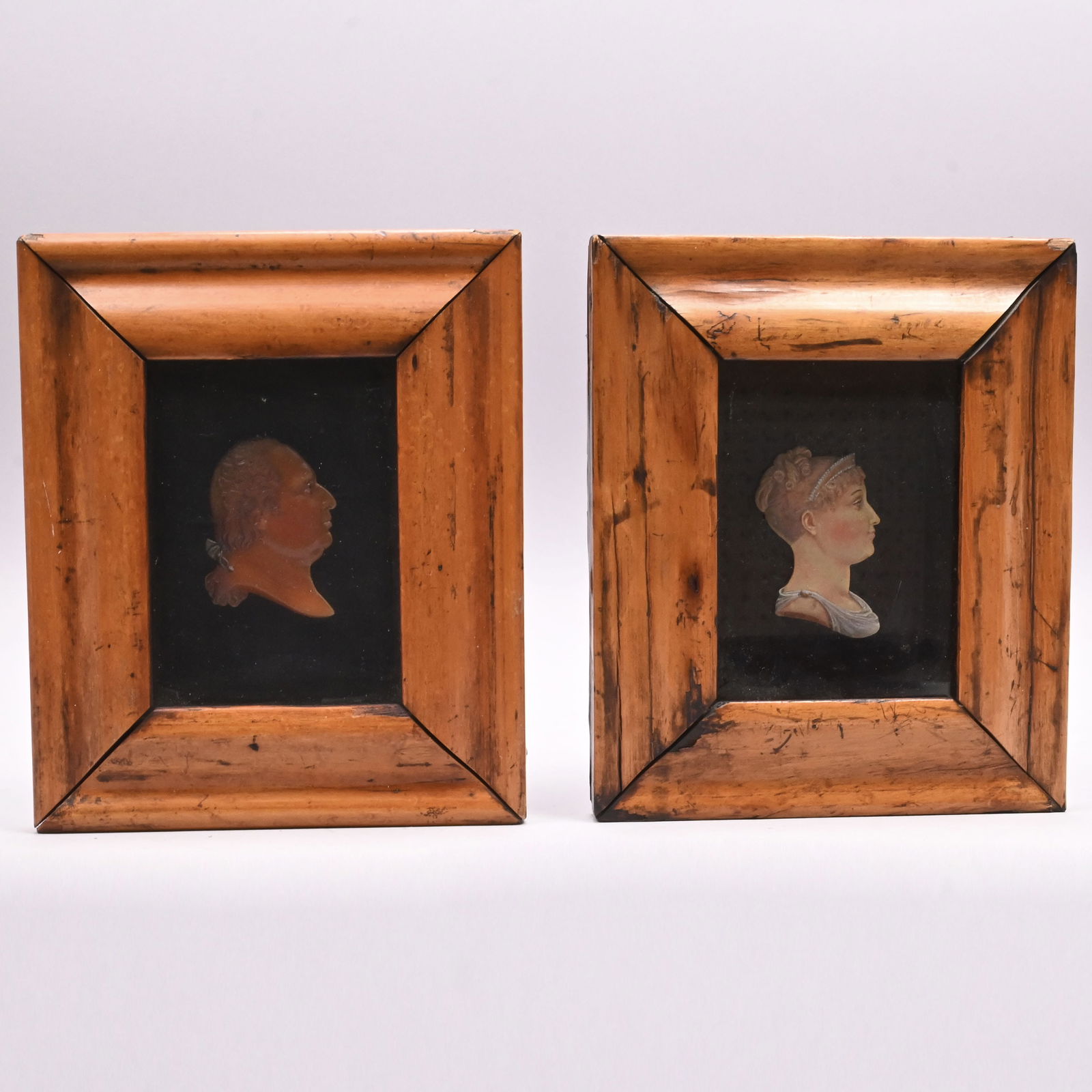 French Wax Portraits, Louis XVI & Marie Antoinette (1 of 7)