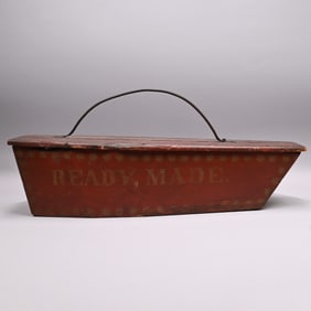 American Pine Salesman's Sample Coffin