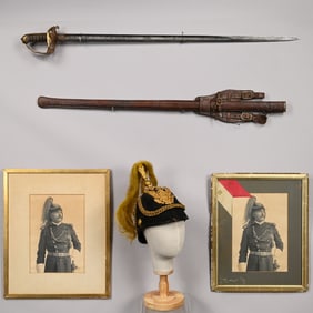 Maj. Gen. Parker's British 1896 Cavalry Sword & Ar
