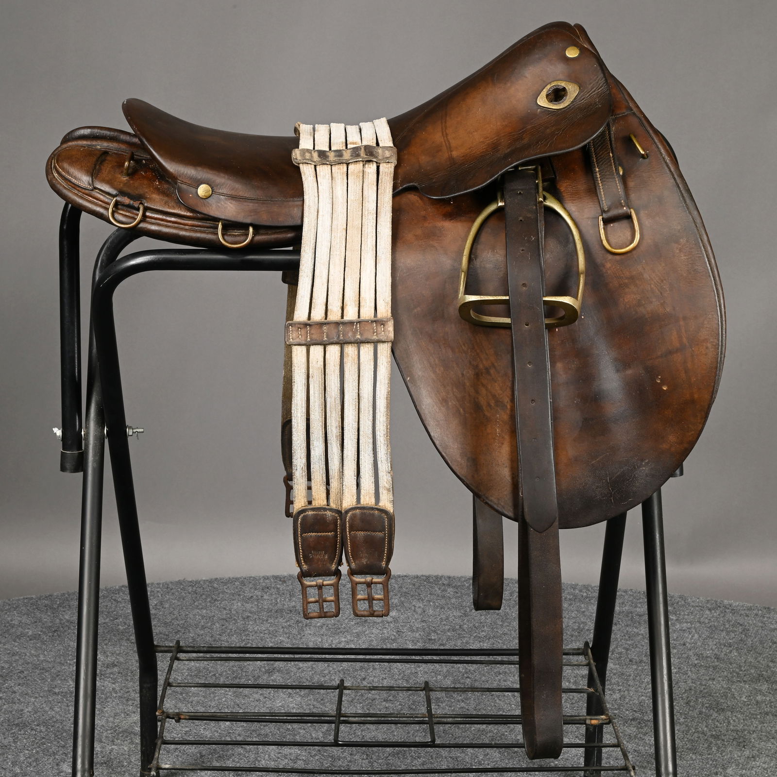 Maj. Gen.l James Parker's Light Horse Army Saddle (1 of 16)