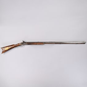 Pennsylvania Half-Stock Percussion Rifle, Leman