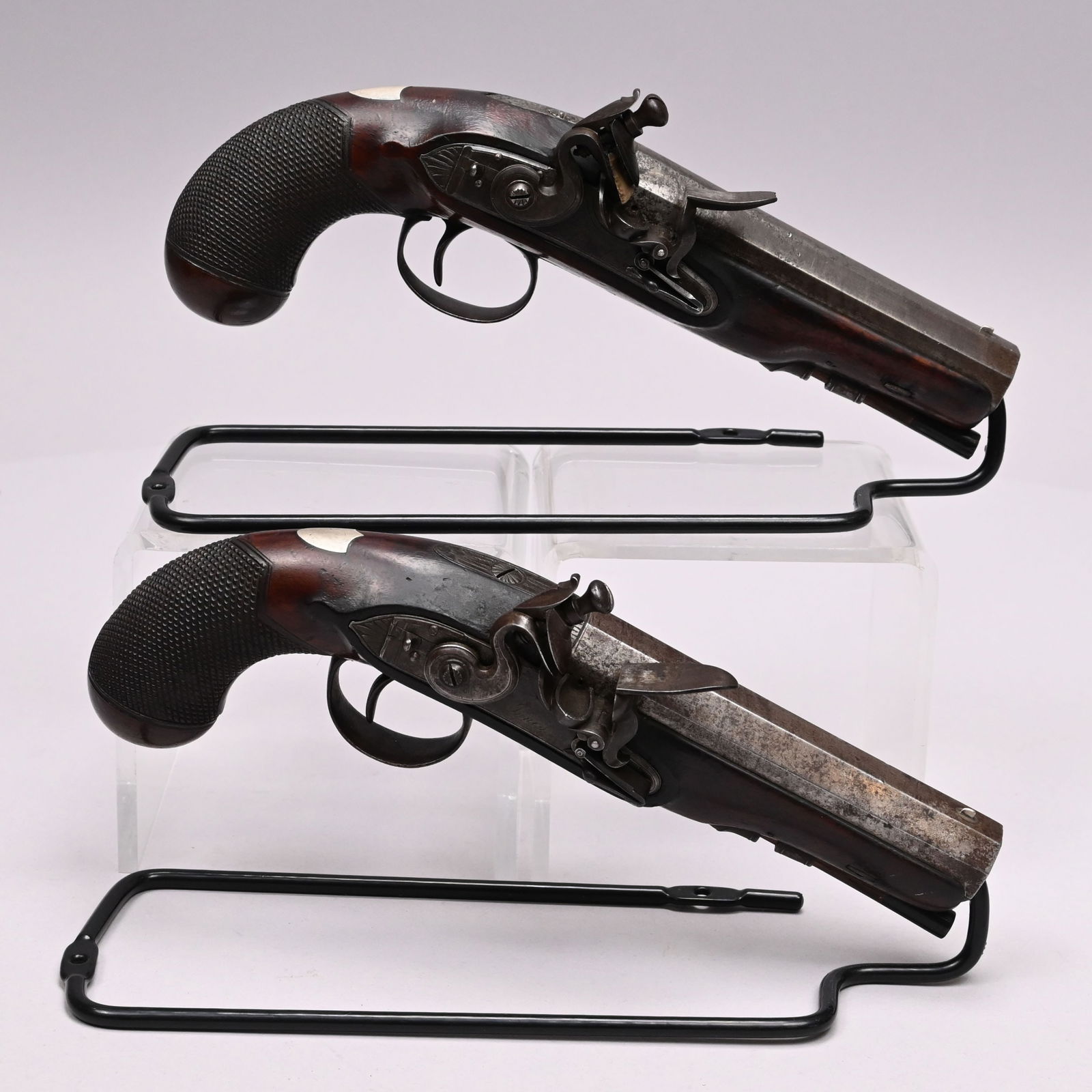 Matched Pair of Flintlock Pistols, James Innes (1 of 15)