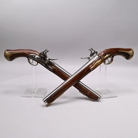 Pair Wilet's British Heavy Dragoon Pistol Replicas