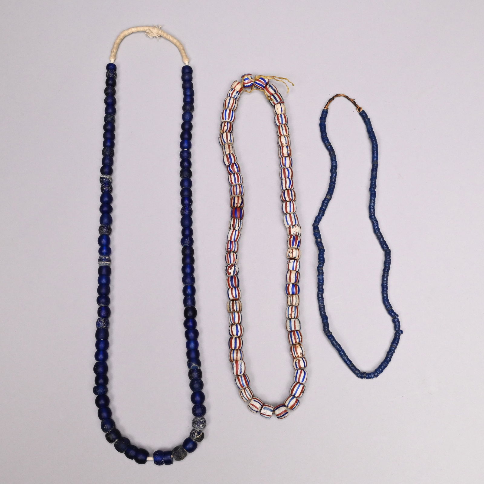 Three Indian Trade Bead Necklaces (1 of 7)