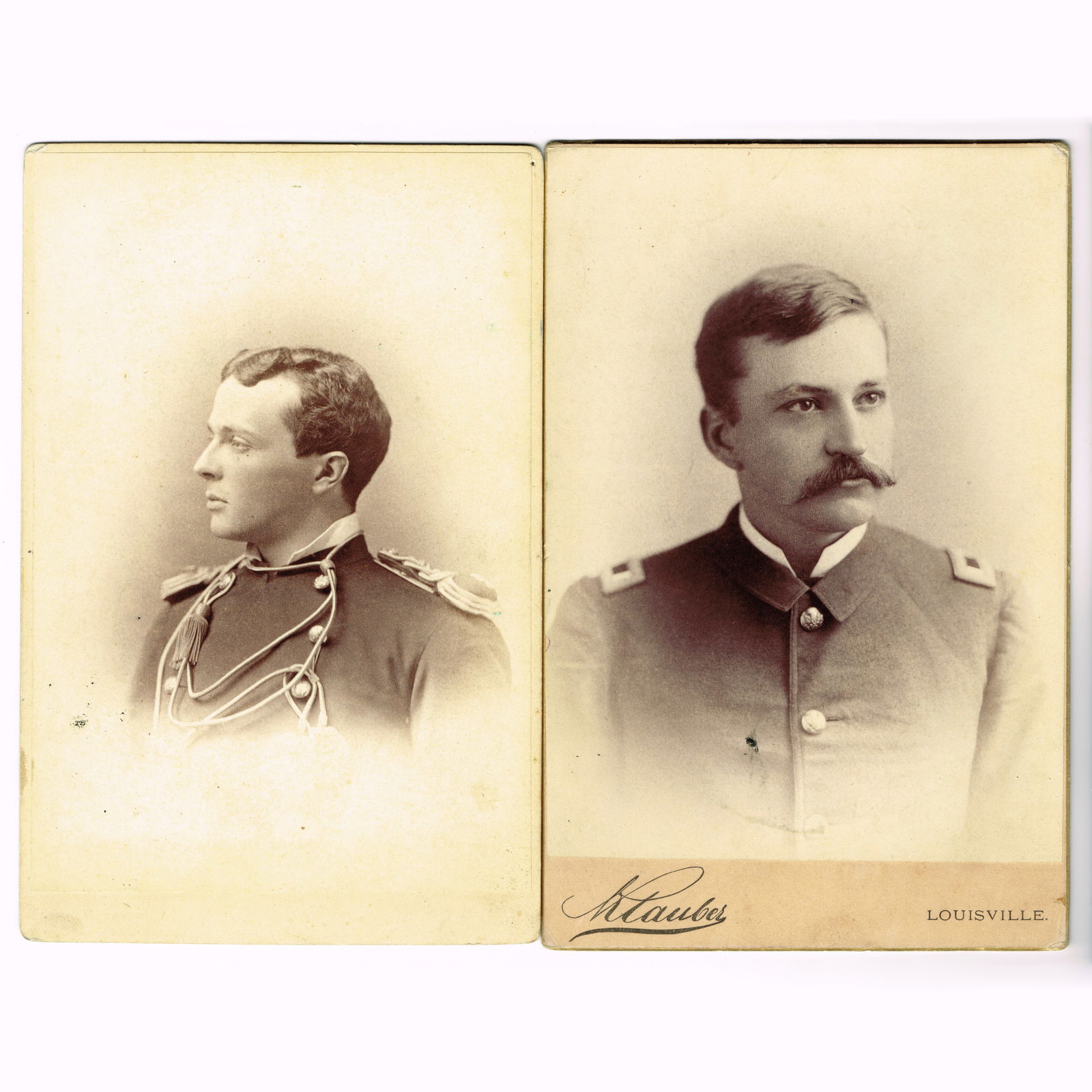 Twenty Military Officer Cabinet Cards,Albumen Phot (1 of 20)