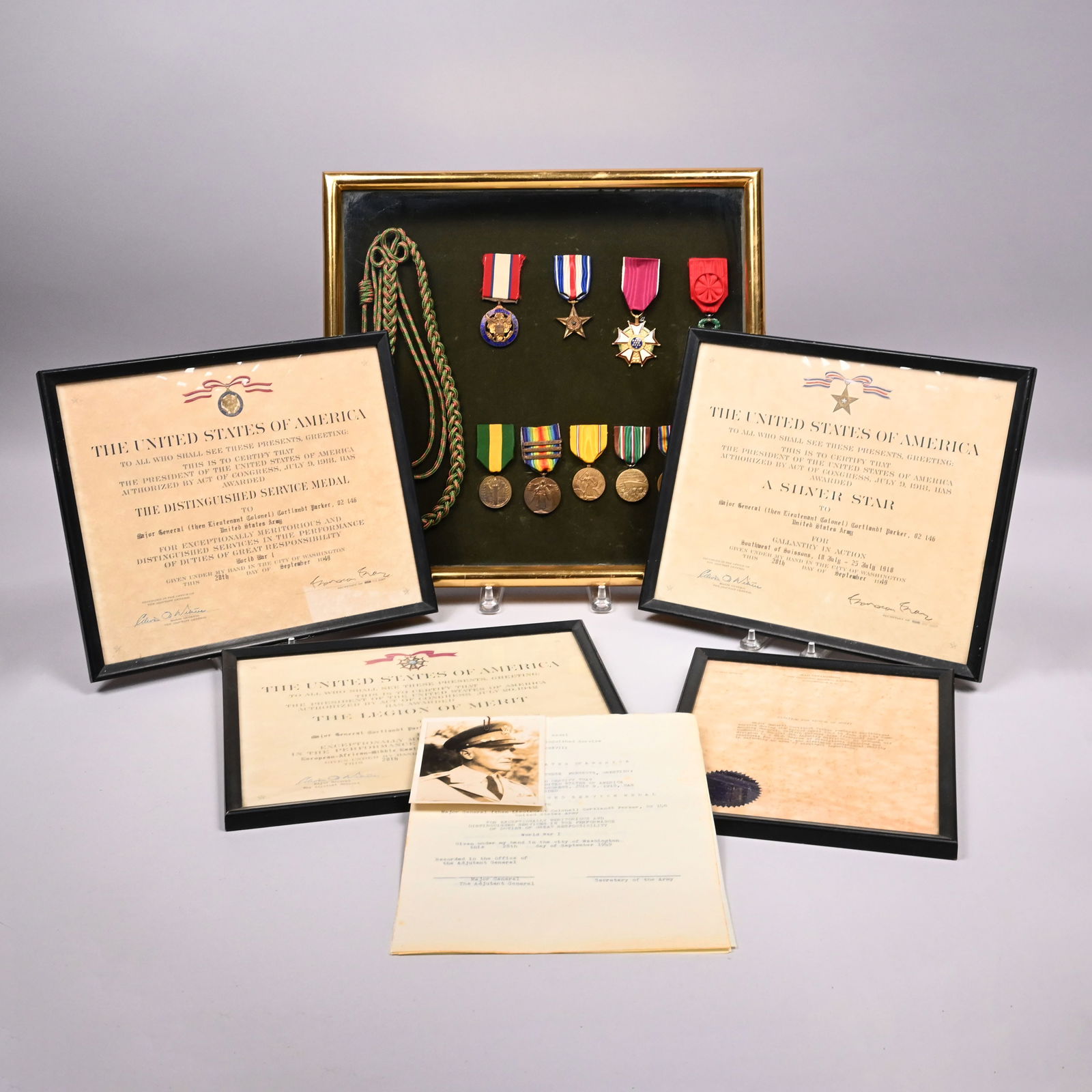 United States Medal Group, Major General Cortlandt Parker (1 of 12)