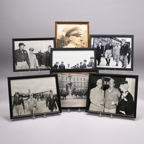 Seven Photographs, George S. Patton & C. Parker