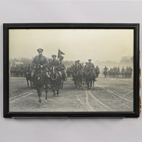 Colonel Cortlandt Parker Leading Cassion,Ft. Meyer