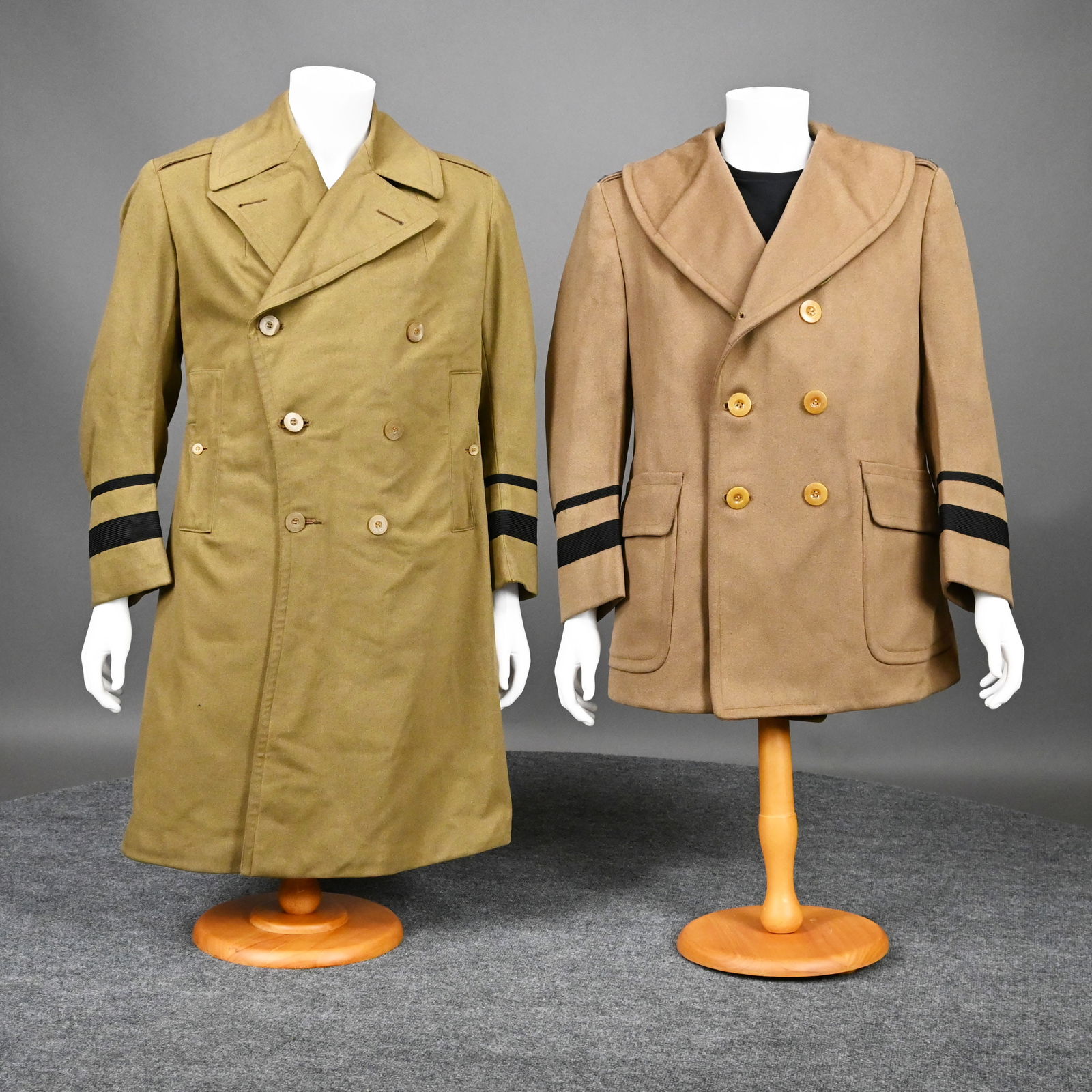 Maj. Gen. Cortlandt Parker's Two WWII Overcoats (1 of 20)