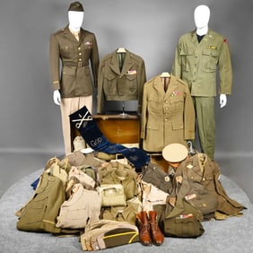 Extensive Collection of Parker Family Militaria