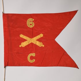 6th Field Artillery Battery C Guidon