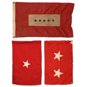 Brigadier & Maj. Gen. Flags & Sons in Service Flag