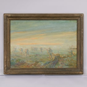 Charles Barbaro - "Take Off at Dawn, St. Michel"
