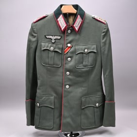 Rare German WWII Wehrmacht Veterinarian Tunic