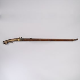 Japanese Inlaid Matchlock Musket, 18th/19th C.