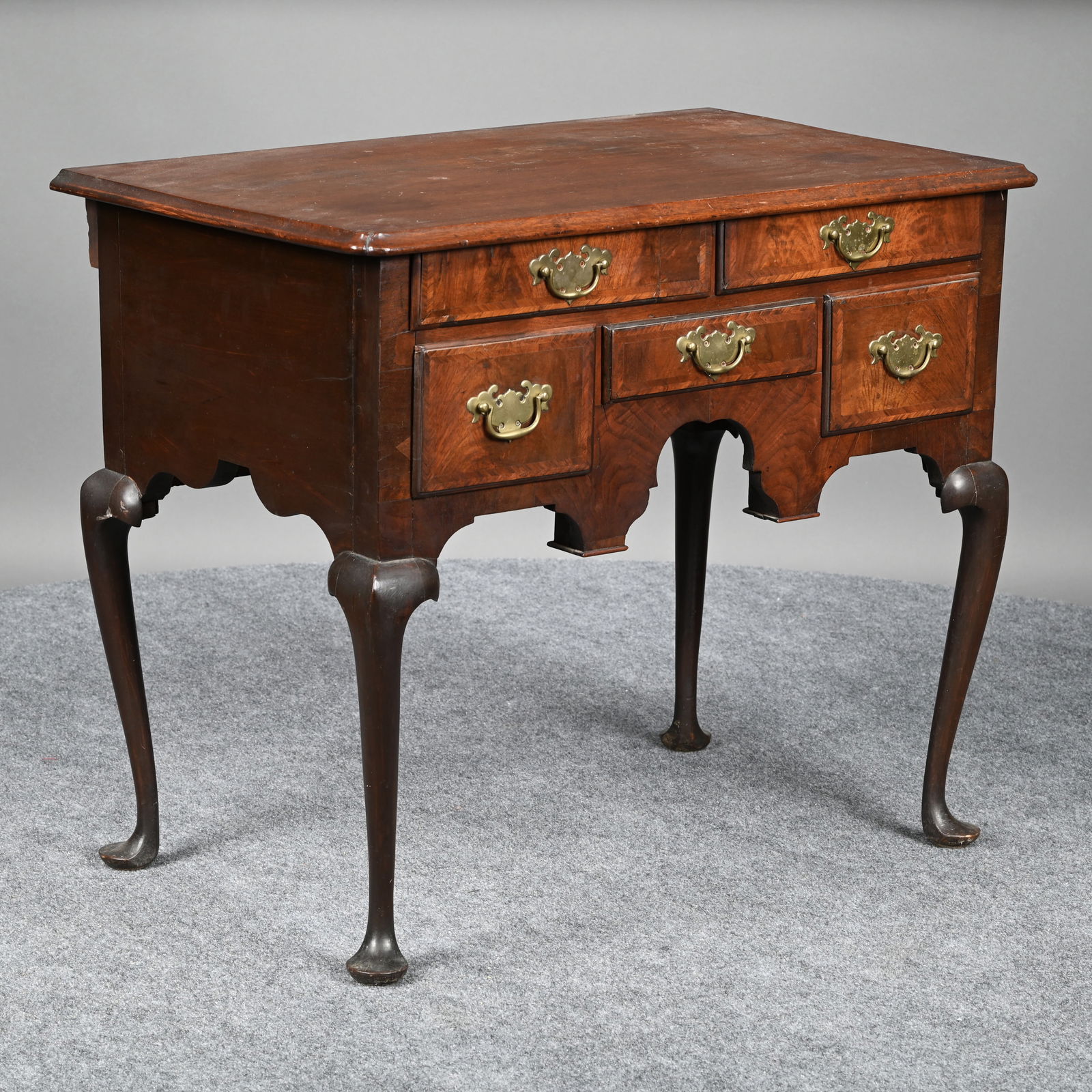 Queen Anne Walnut Lowboy (1 of 16)