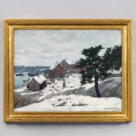 Karl Johannes Dornberger - Winter Harbor