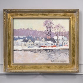 Joseph Eliot Enneking - Winter Shore