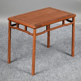 Chinese Ming Style Hardwood Side Table